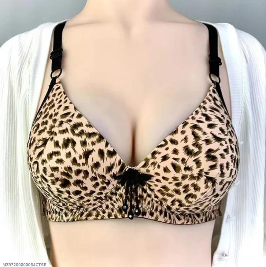 Silk Printed Comfortable And Lightweight Padded Bra