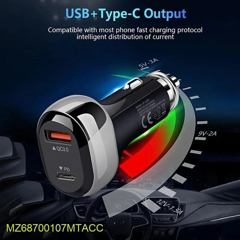 Quick Car Charging Adapter