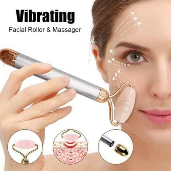 Micro Vibrating Facial Roller And Massager