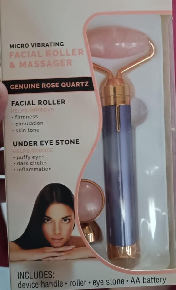 Micro Vibrating Facial Roller And Massager