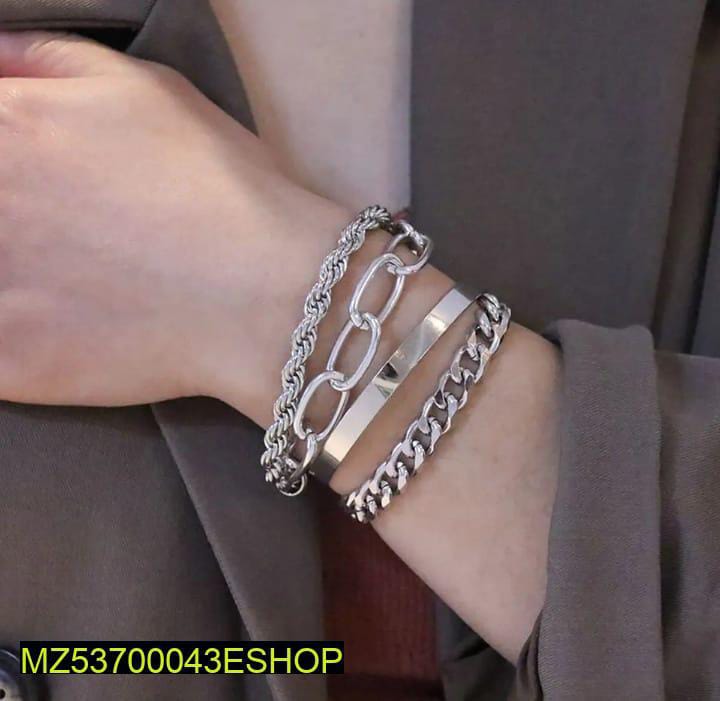 4 Pcs Bangle Bracelets