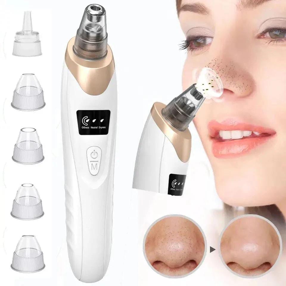 Blackhead Remover Machine Vacuum Acne Cleaner 5 In 1 Spots Removal Device